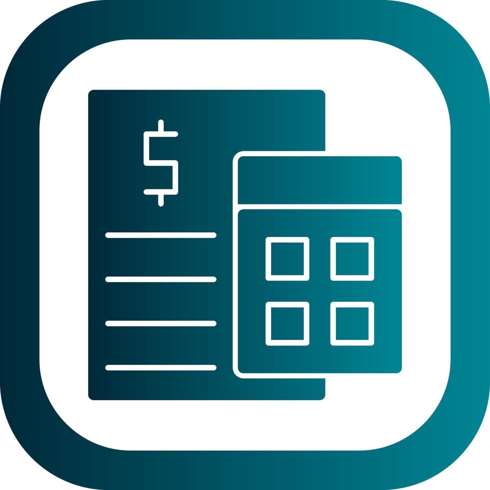 Accountant Vector Icon Design