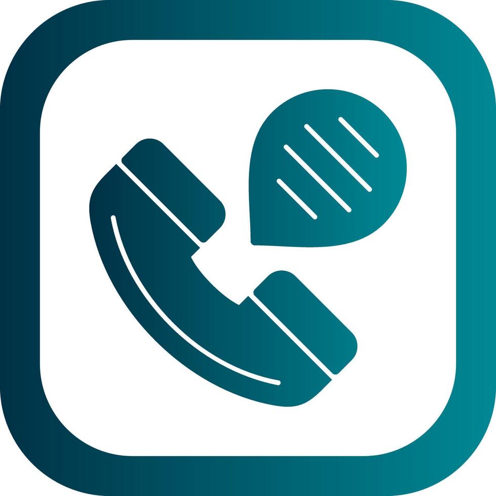 Phone Call Vector Icon Design