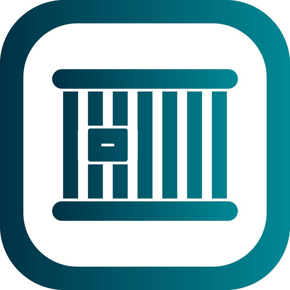 Prison Cell Vector Icon Design