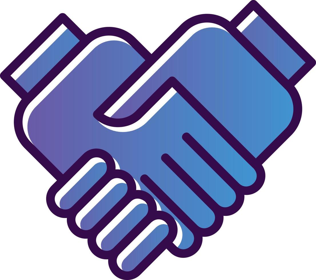 Handshake Vector Icon Design