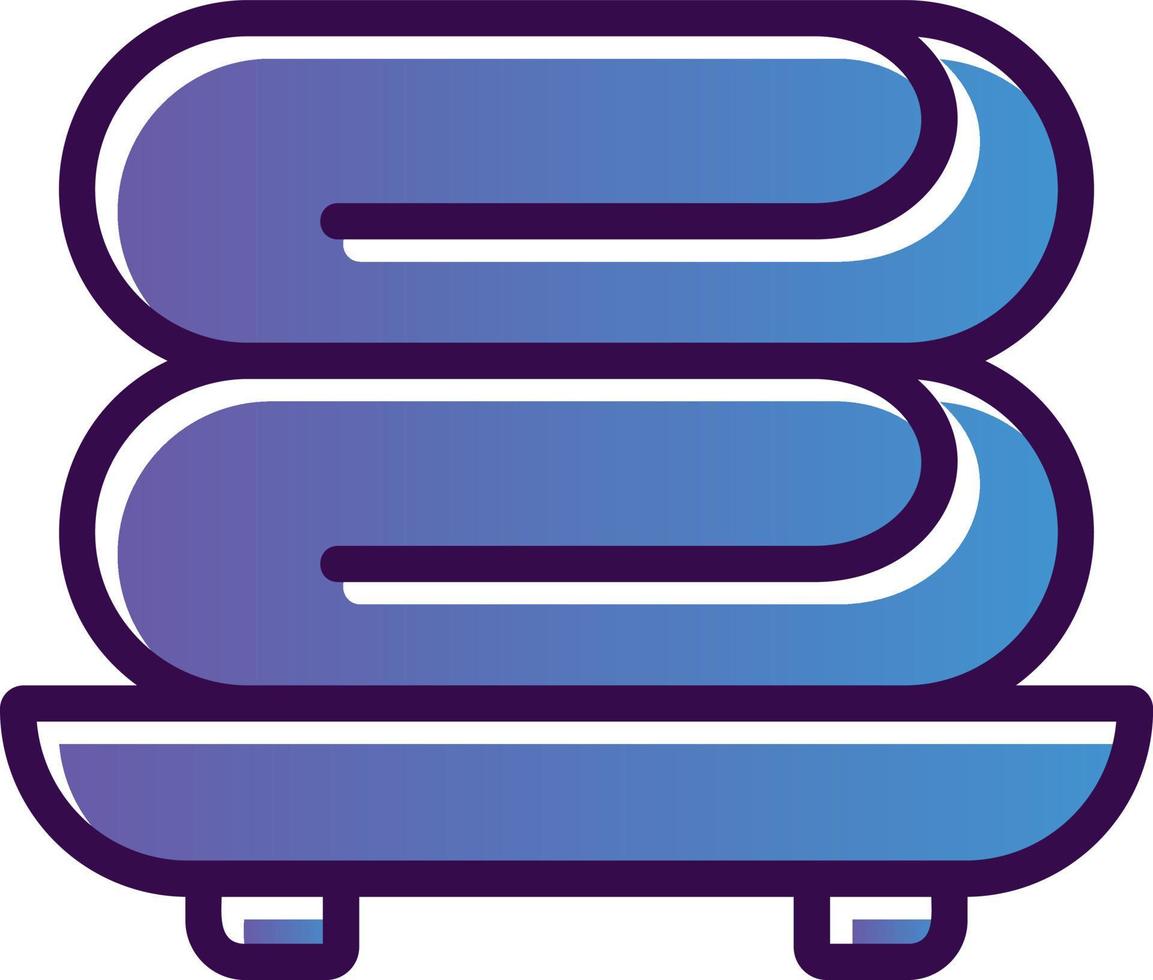 Towel Vector Icon Design