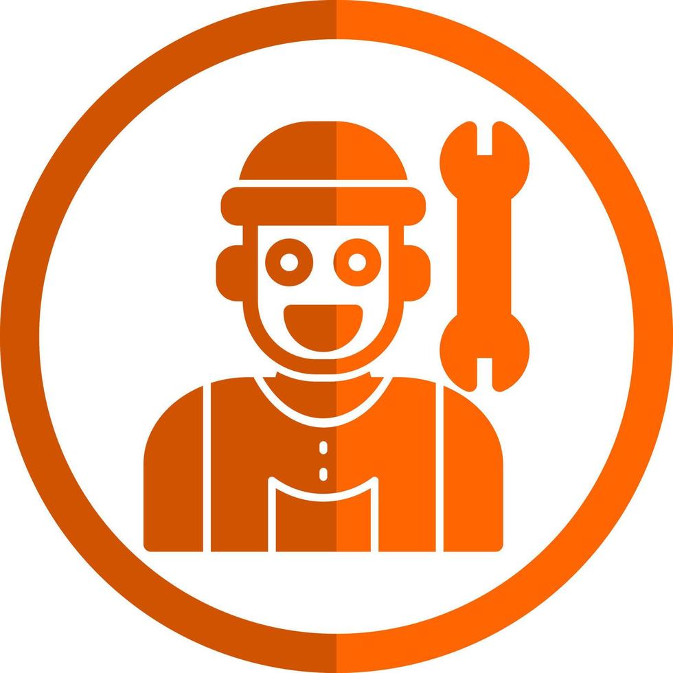 Plumber Vector Icon Design