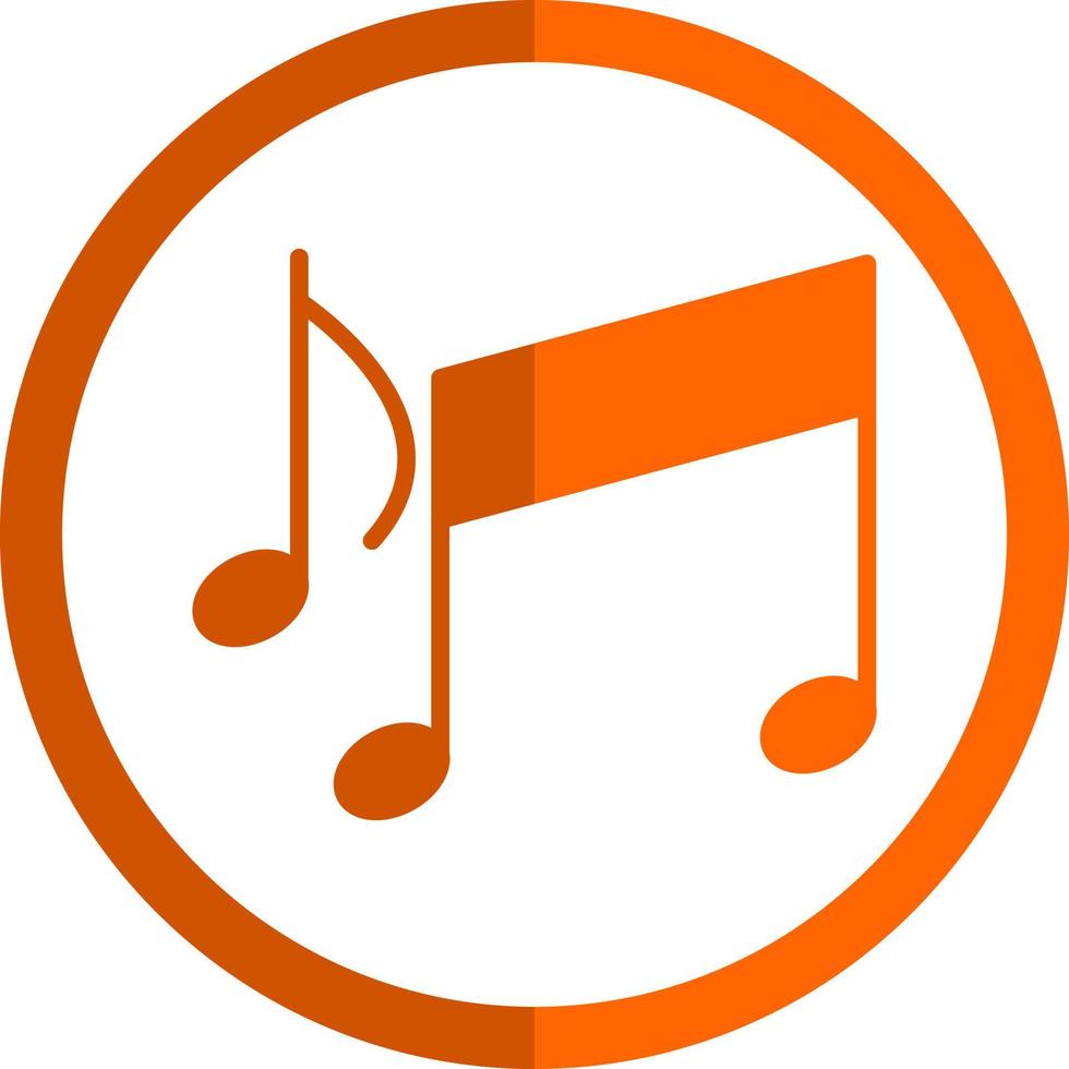 Musical Notes Vector Icon Design
