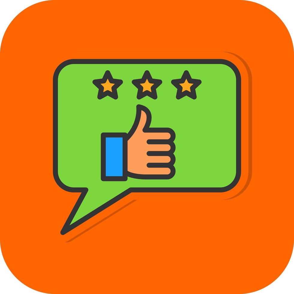 Good Feedback Vector Icon Design