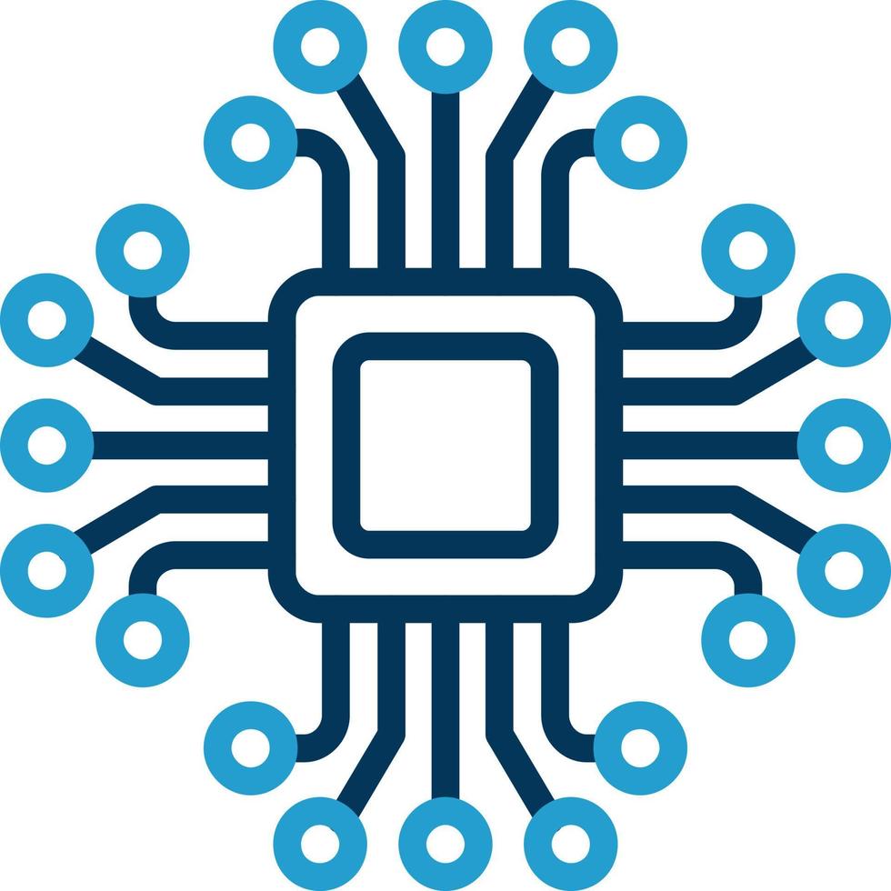 Artificial Intelligence Vector Icon Design