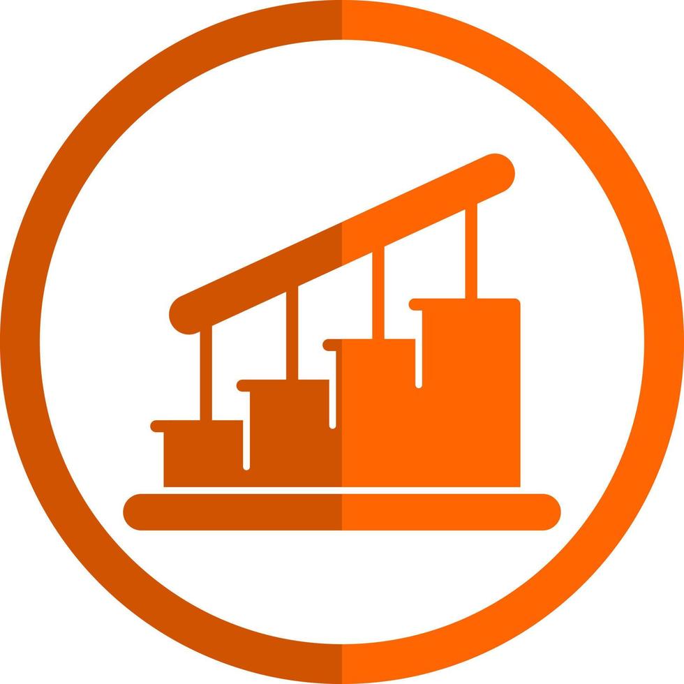 Stairs Vector Icon Design
