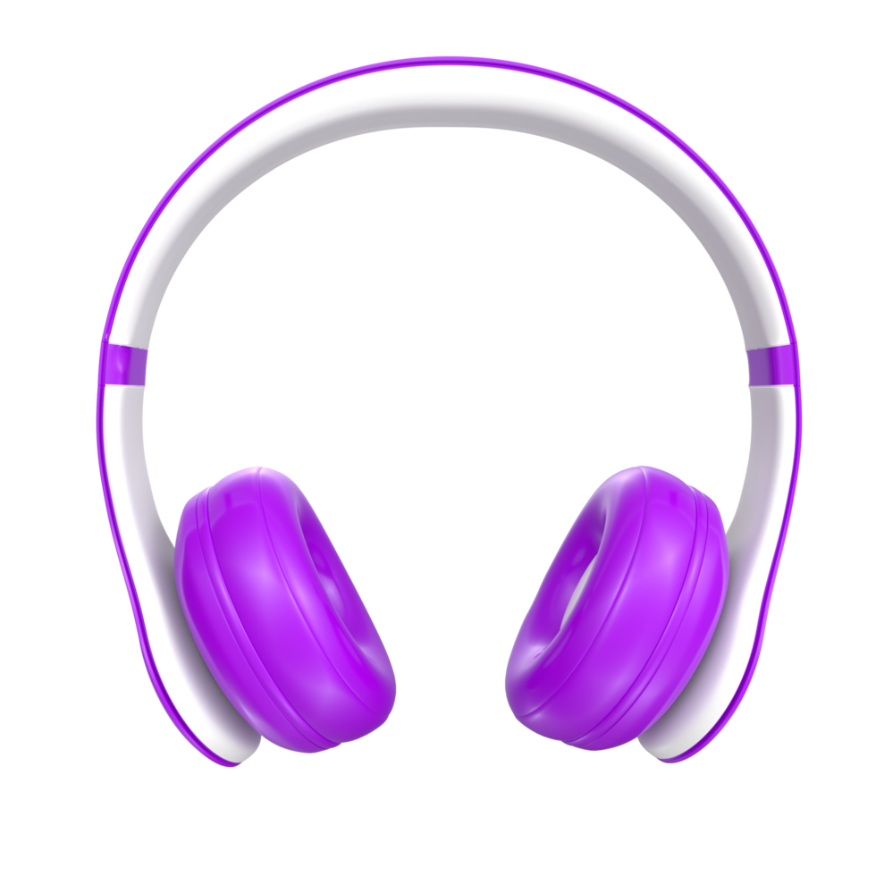 auriculares aislado en transparente antecedentes png