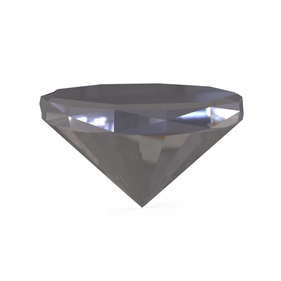 Diamant isoliert auf transparent Hintergrund png