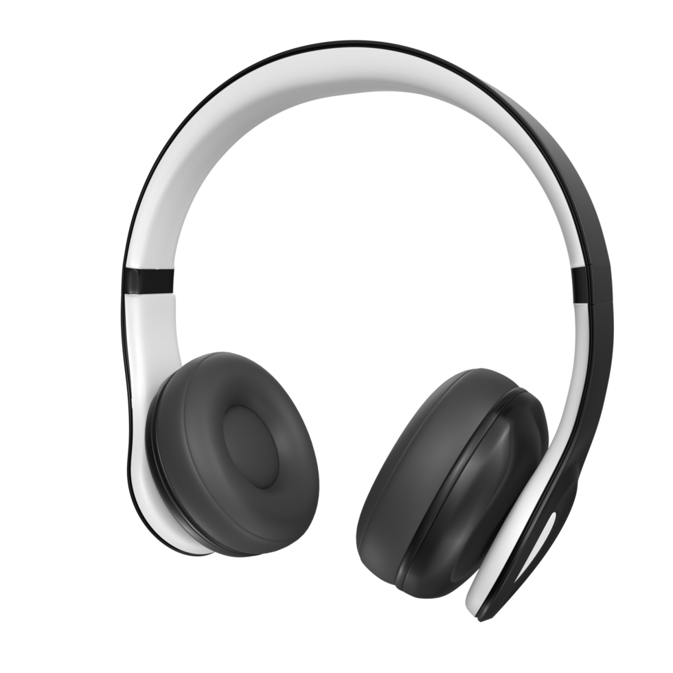headphones isolated on transparent background png