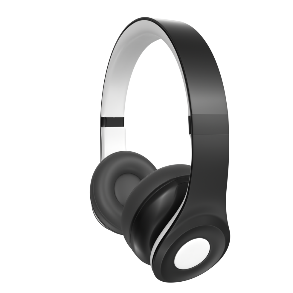 headphones isolated on transparent background png