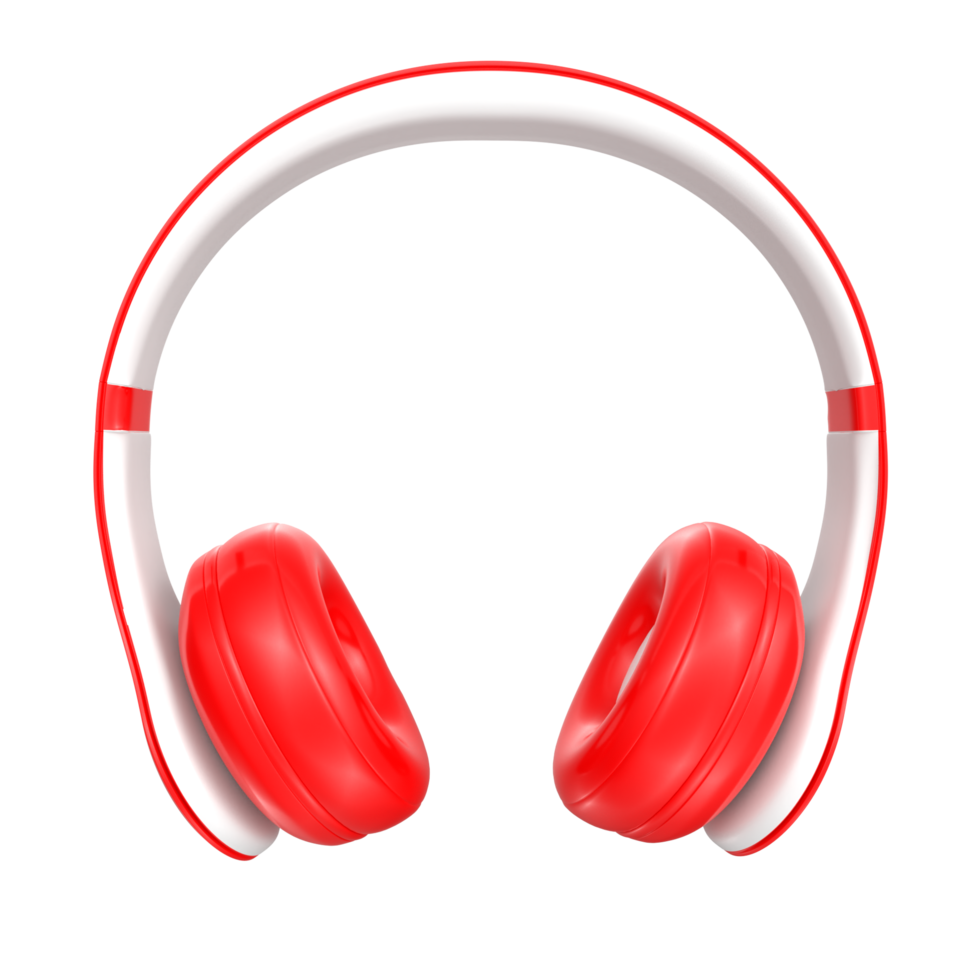 headphones isolated on transparent background png