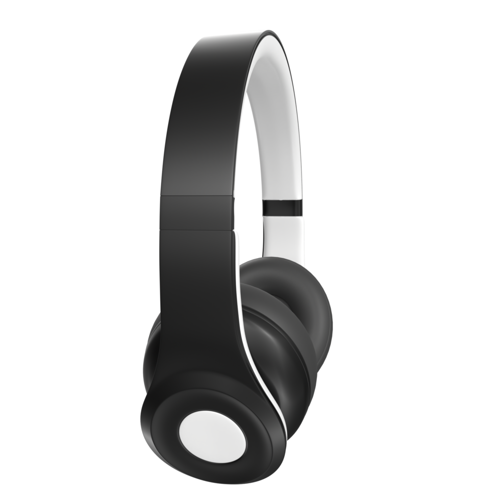 headphones isolated on transparent background png