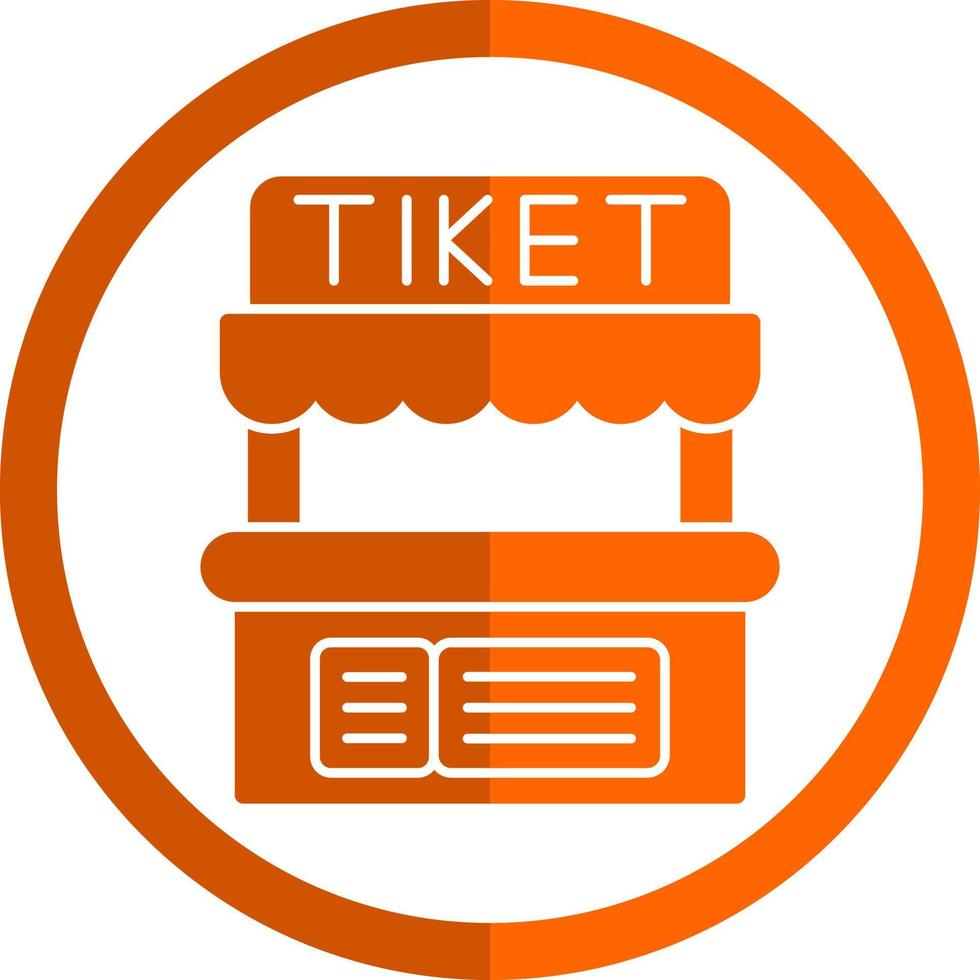 Ticket Office Vector Icon Design