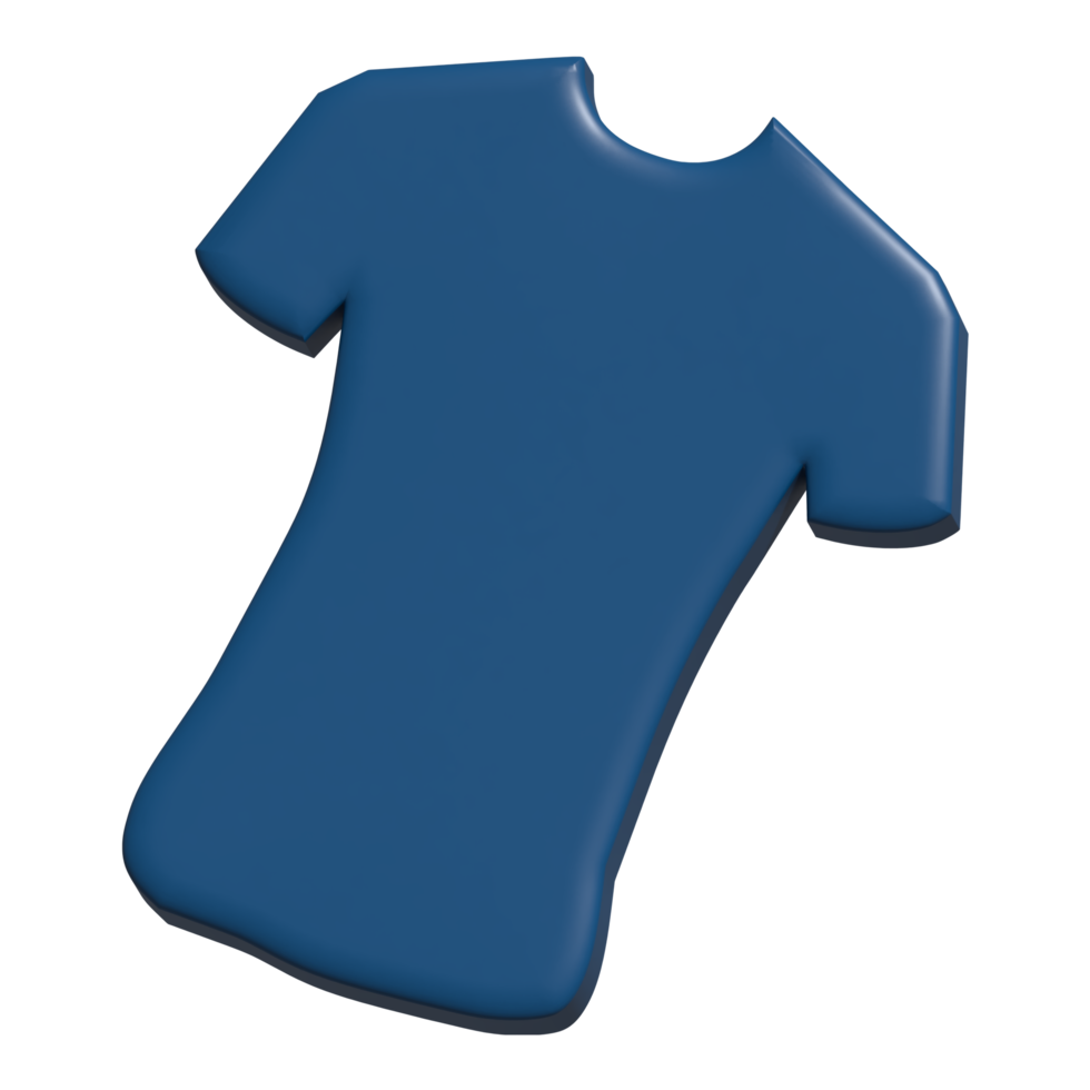 3D-Symbol des T-Shirts png