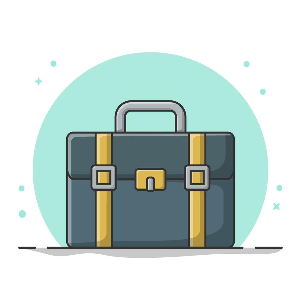 Suitcase Travel Bag Vector Design