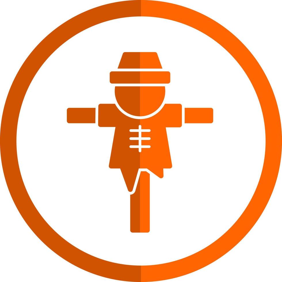 Scarecrow Vector Icon Design