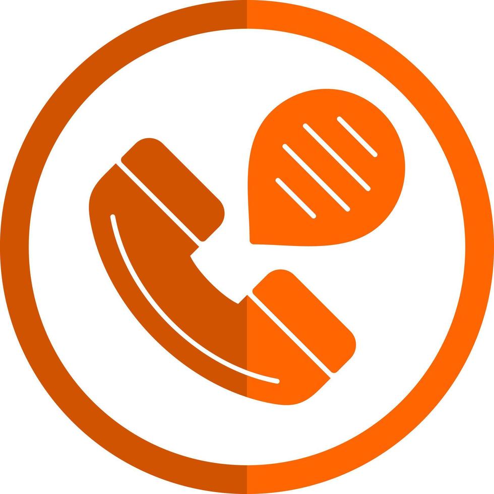 Phone Call Vector Icon Design
