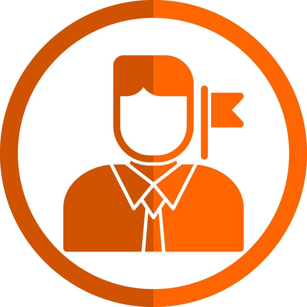 Tour Guide Vector Icon Design