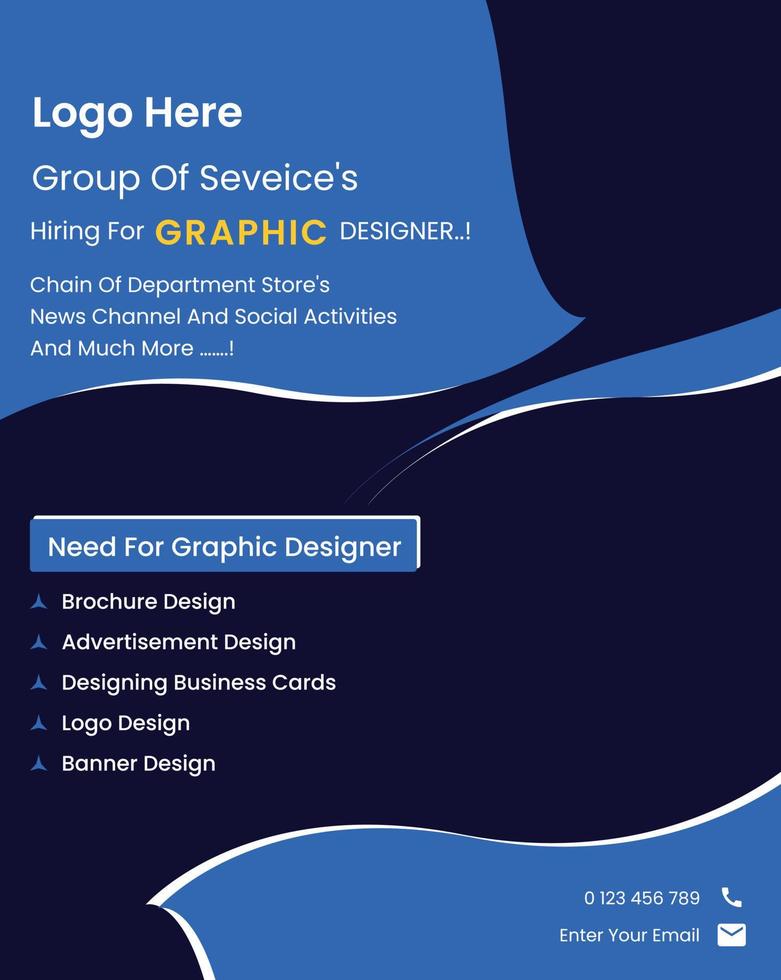 creative post design vector