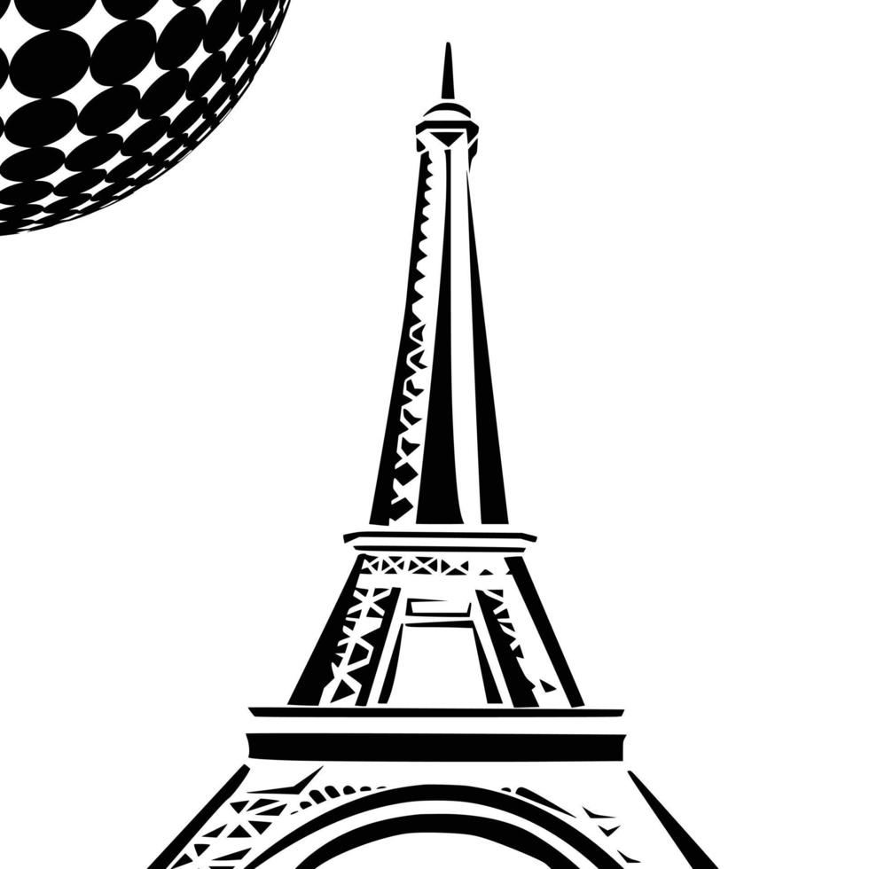 torre diseño en ilustrador vector
