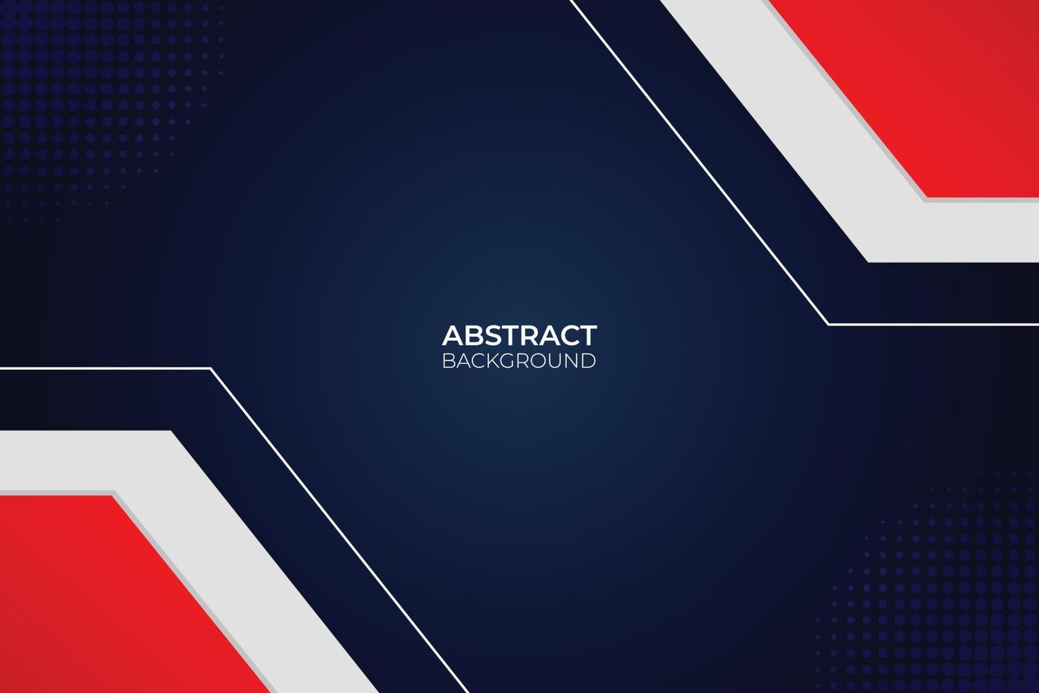Abstract red geometric pattern background design vector