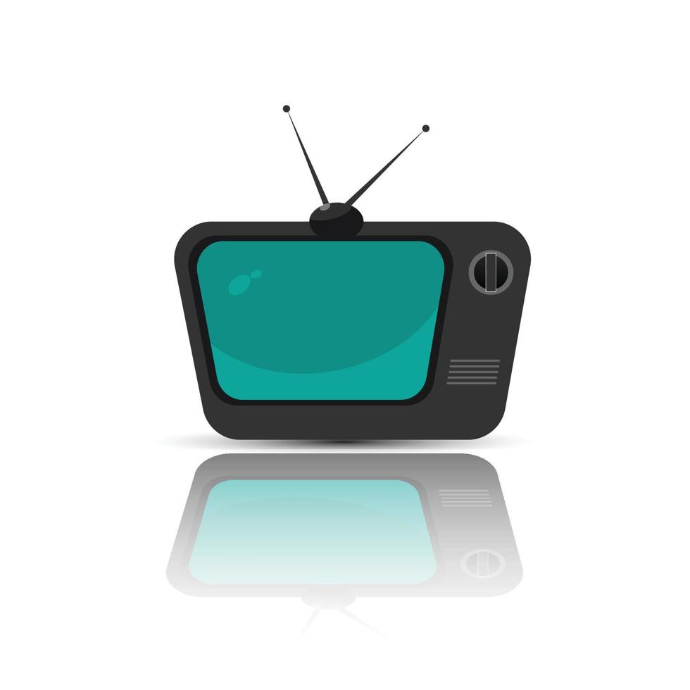 televisión vector ilustración en blanco antecedentes