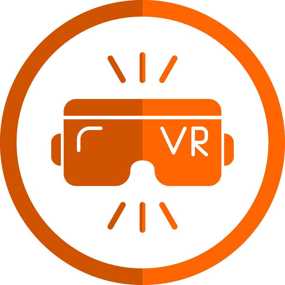Virtual Reality Vector Icon Design