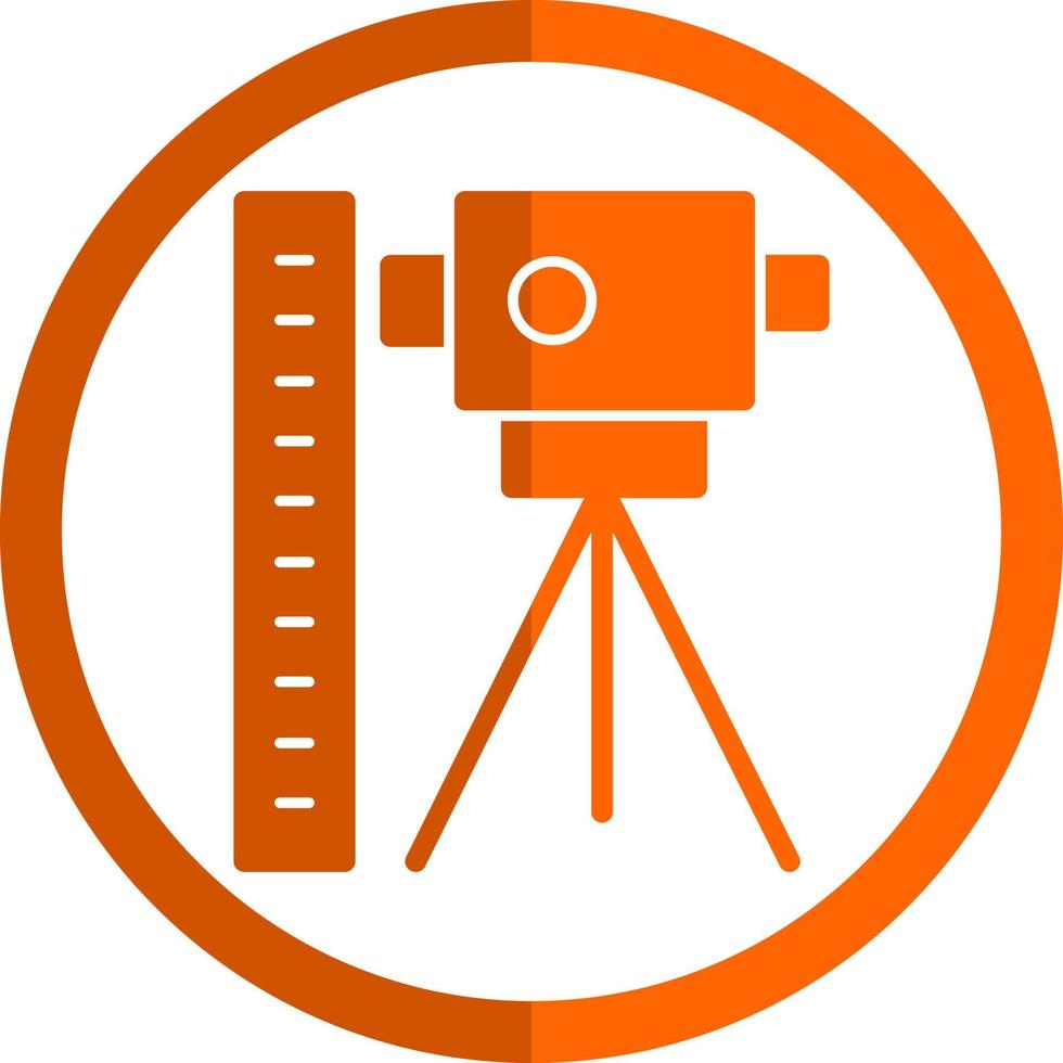 Theodolite Vector Icon Design