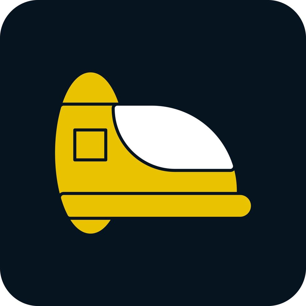 Hyperloop Vector Icon Design