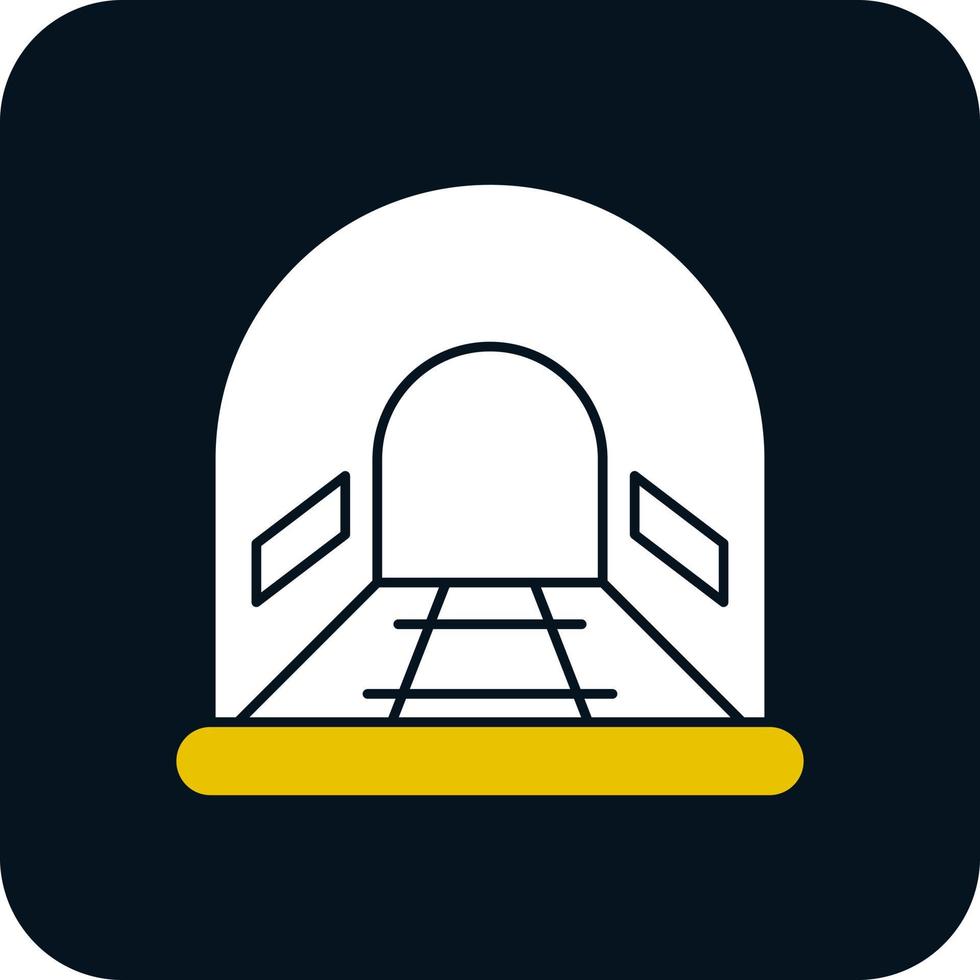 Tunnel Vector Icon Design