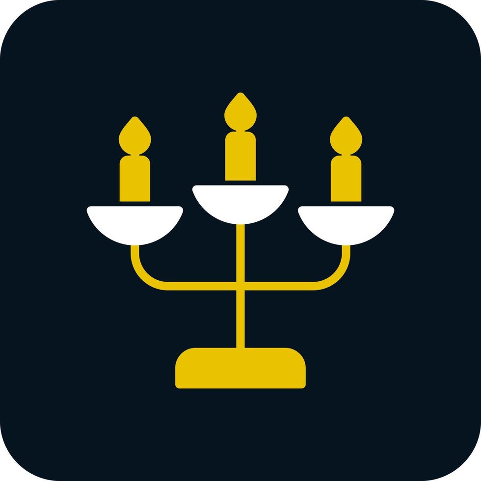 Candelabra Vector Icon Design