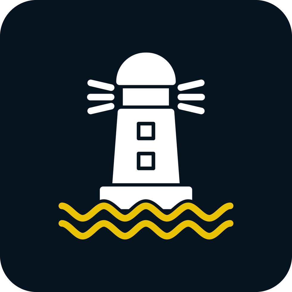 diseño de icono de vector de faro