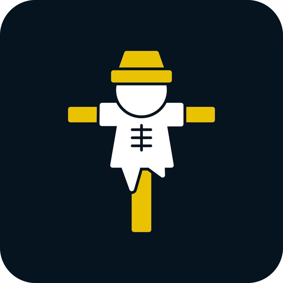 Scarecrow Vector Icon Design