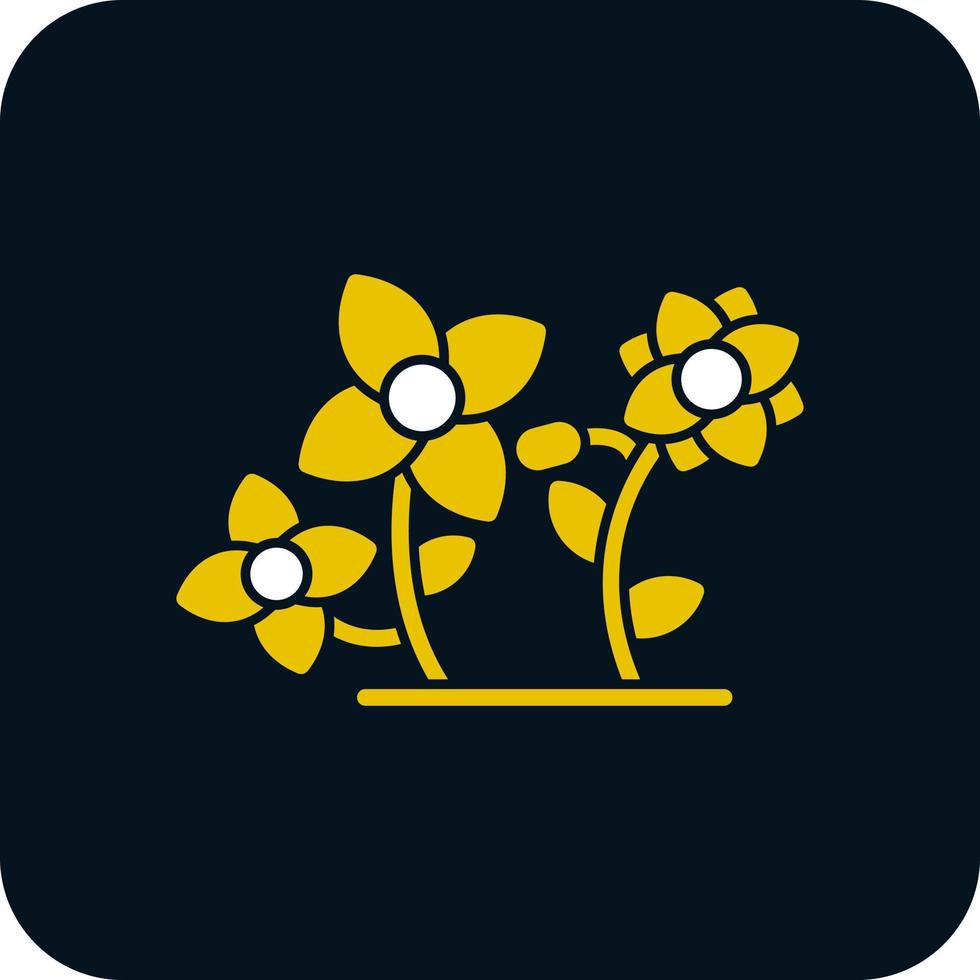 Flowers Vector Icon Design