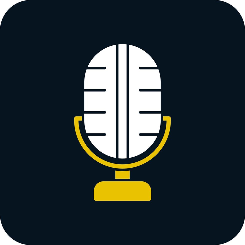 Mike Vector Icon Design