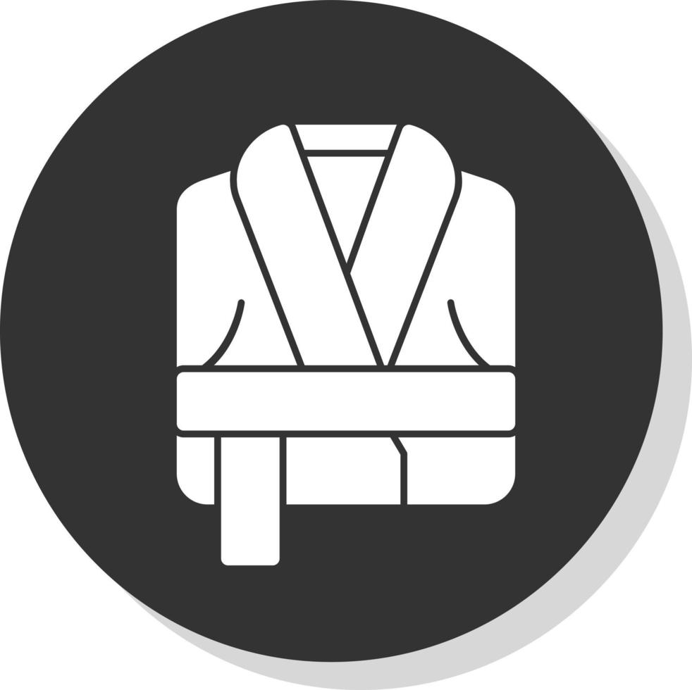 Bathrobe Vector Icon