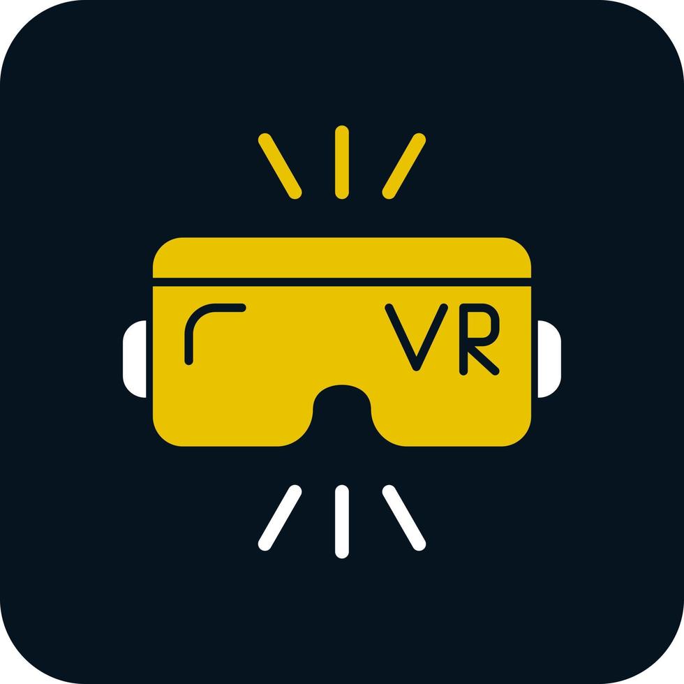 Virtual Reality Vector Icon Design