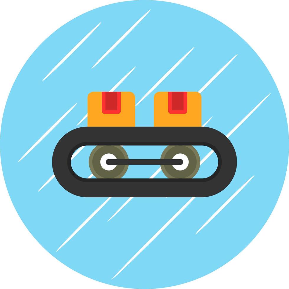 Conveyor Belt Vector Icon