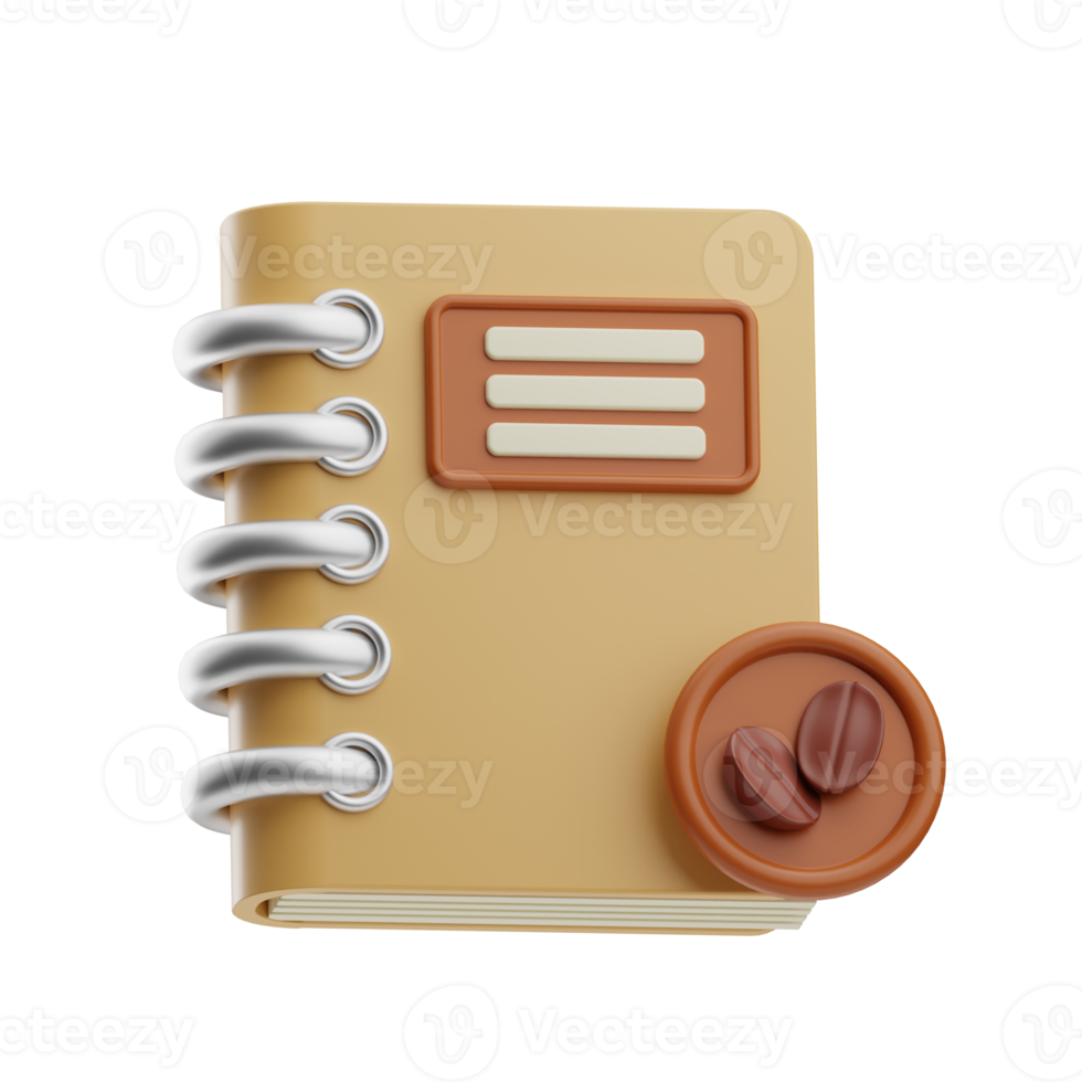 coffee object coffee menu illustration 3d png