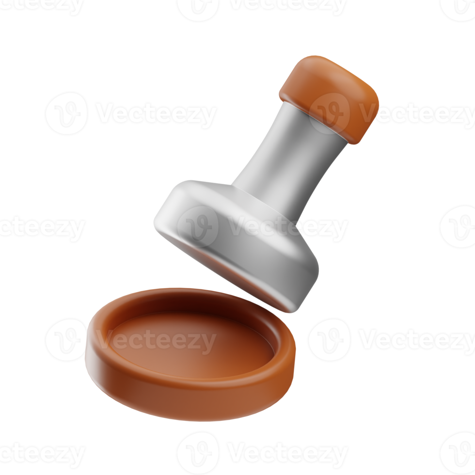 coffee object coffee tamper illustration 3d png