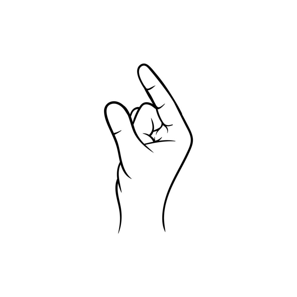 hand size simplicity illustration creative design vector