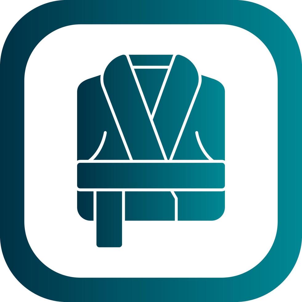 Bathrobe Vector Icon