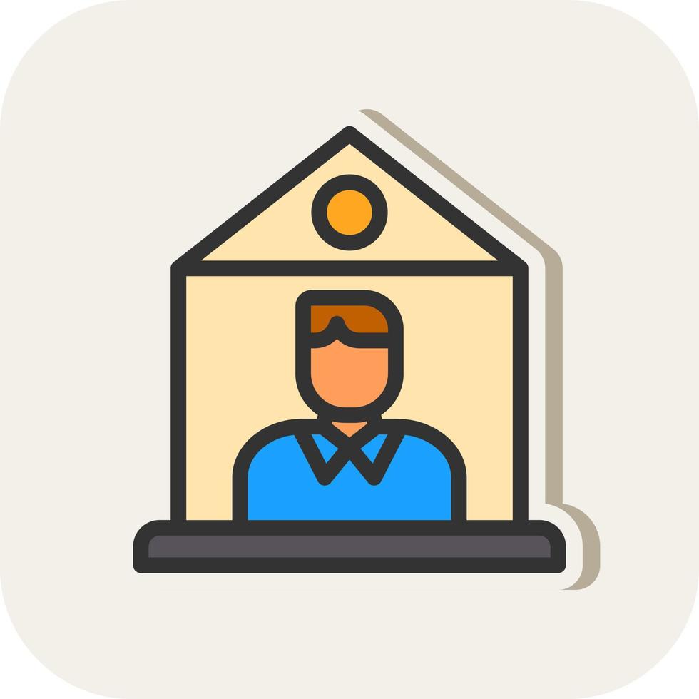 Landlord Vector Icon Design