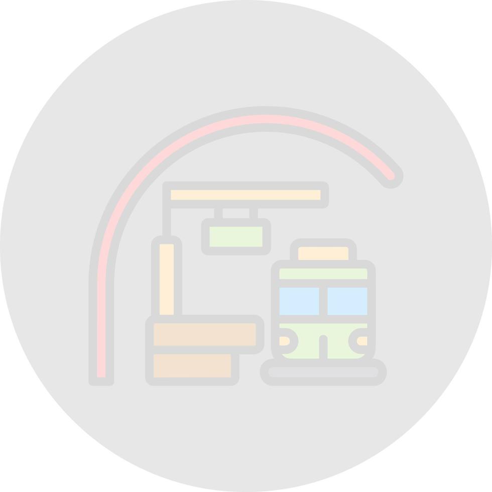 Metro Vector Icon Design