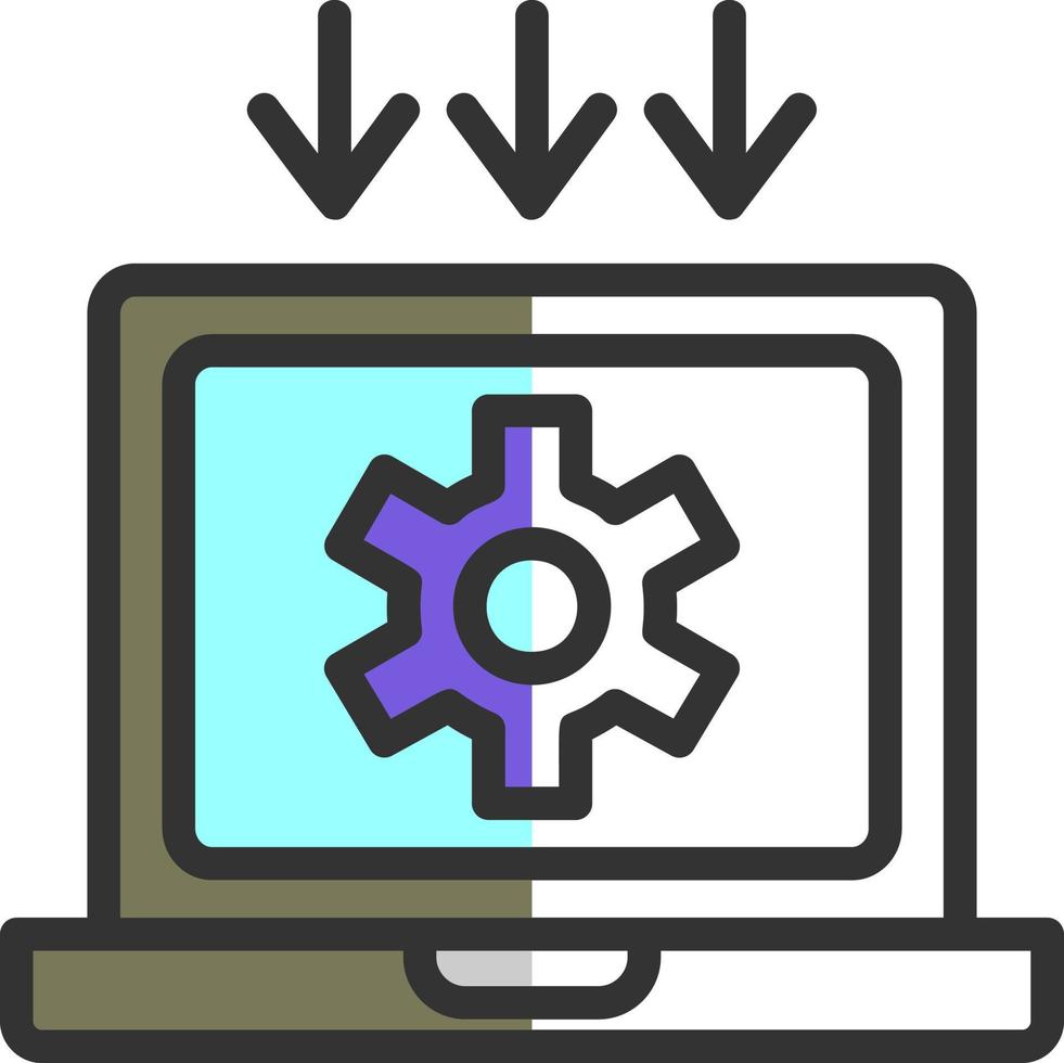 Data Processing Vector Icon Design