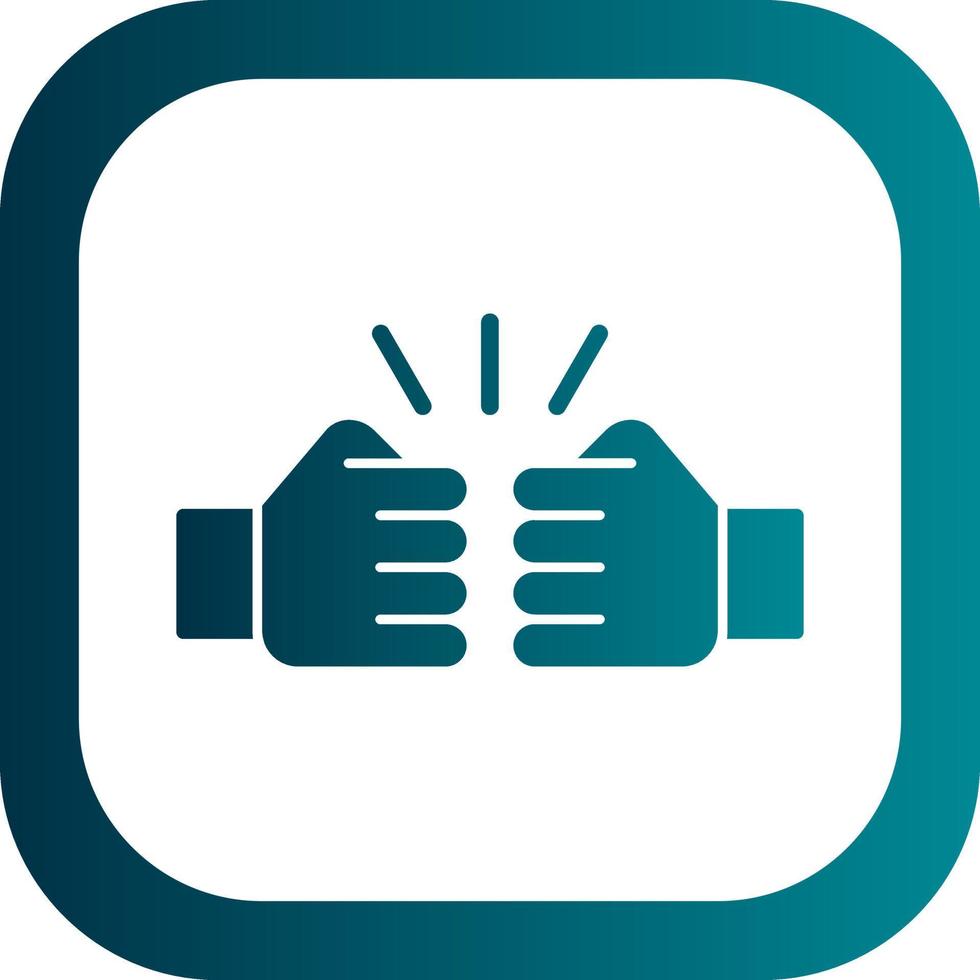 Fist Bump Vector Icon