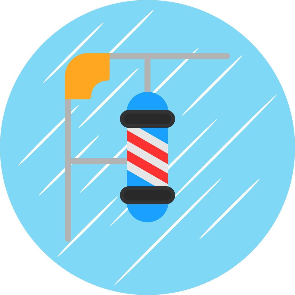 Barbershop Pole Vector Icon