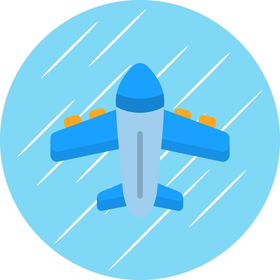 icono de vector de avion