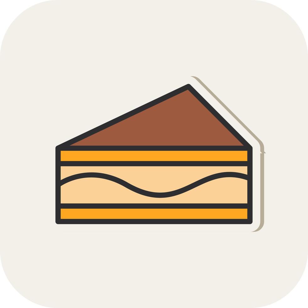 Cake Vector Icon Design