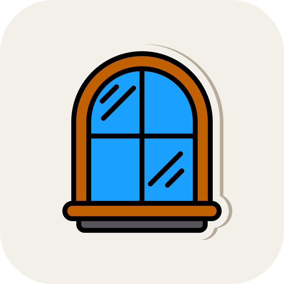 Window Vector Icon Design